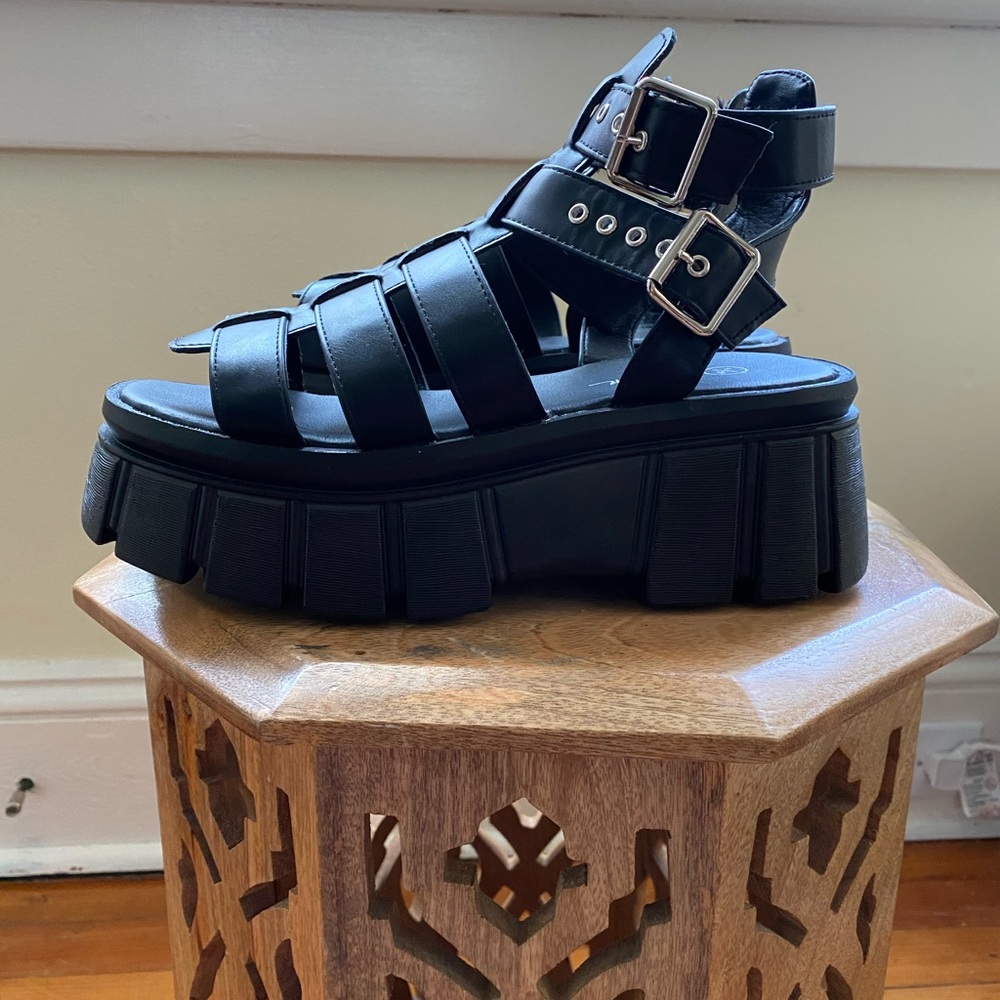 Nasty Gal Platform Sandals! BRAND NEW!